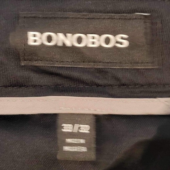 Bonobos Pants Men's 33x32 Blue Tuesday Straight Leg Twill Chino Cotton - Picture 7 of 9